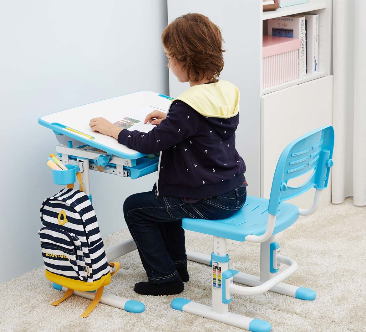 kids-table-chair-study-desk-with-tilt-desktop-blue-desk-for-boys-and-girls-portfolio-mini-blue-3